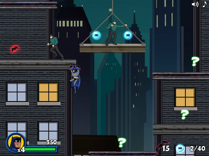 Бэтмен: прыжок с крыши